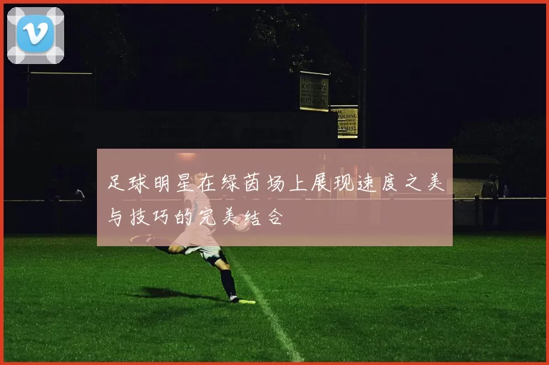足球明星在绿茵场上展现速度之美与技巧的完美结合