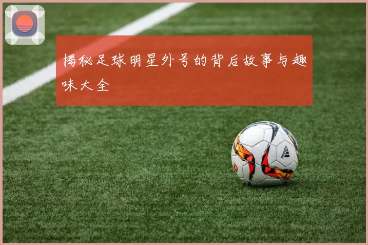 揭秘足球明星外号的背后故事与趣味大全