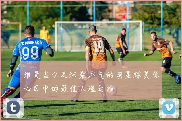谁是当今足坛最帅气的明星球员你心目中的最佳人选是谁